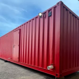 40x8ft Custom Container with Mens / Ladies toilet+Showers